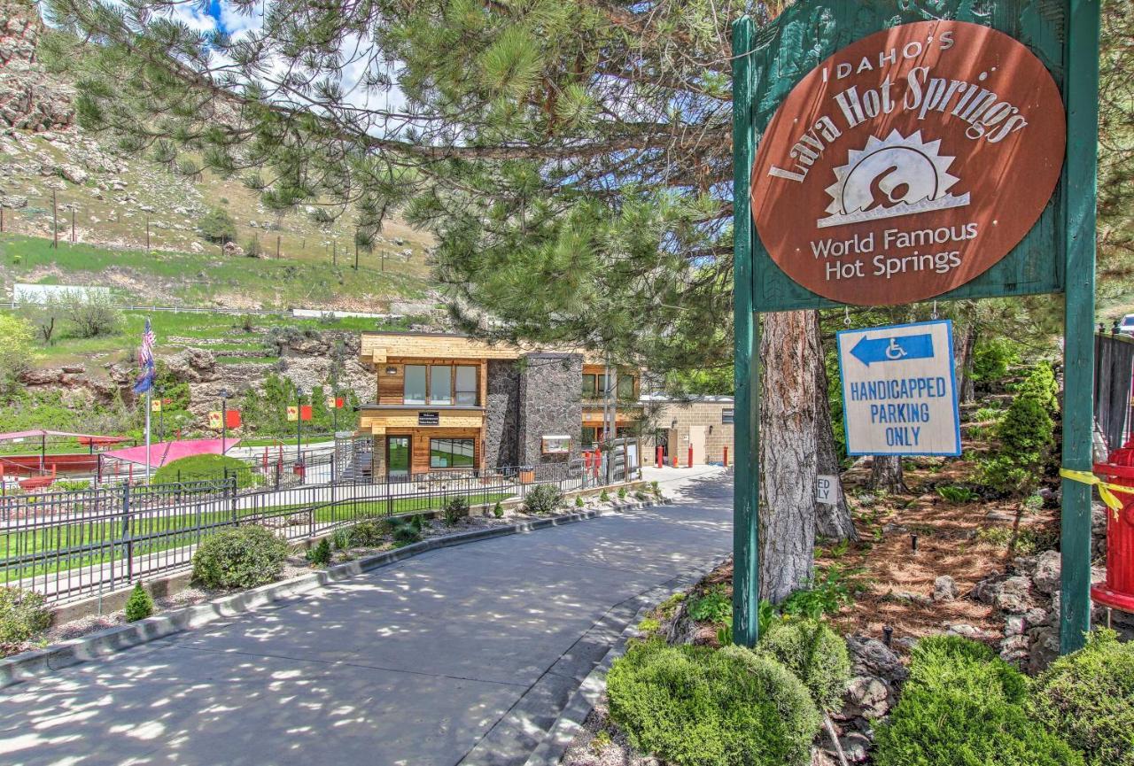 Lovely Lava Hot Springs Studio, Walk To Pools Εξωτερικό φωτογραφία
